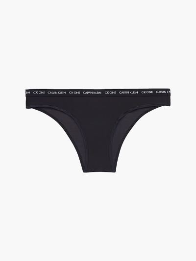 Calvin Klein Underwear HU527142 | Calvin Klein CK One Brazilian Női Rövidnadrág Fekete